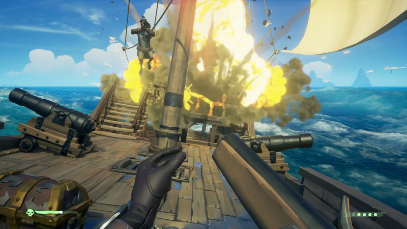 This isn’t a press shot. This is something that actually happened to me as I robbed someone’s ship.